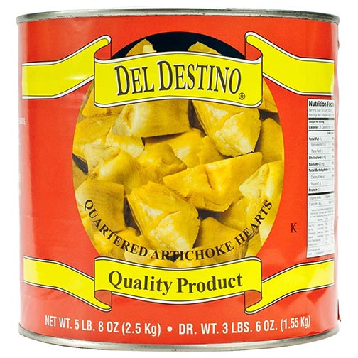 Artichoke Hearts - Quartered, 90-100 Count