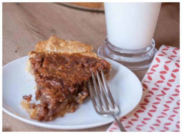 Delicious anyway you slice it! Pecan Pie.