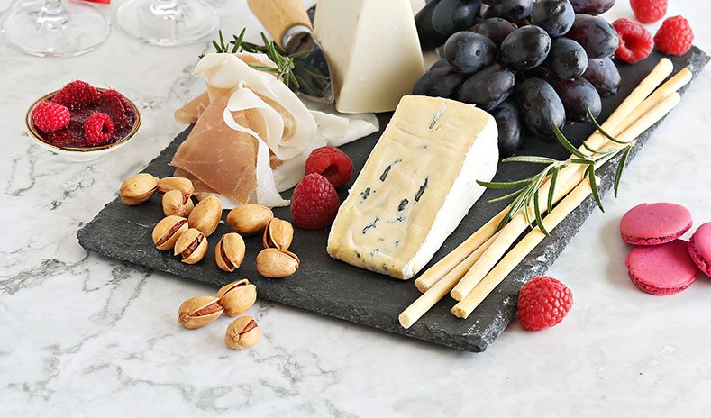  delicious cheeses on a board fall theme tablscape