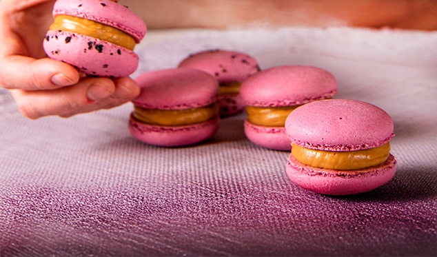  macaron ingredient collection